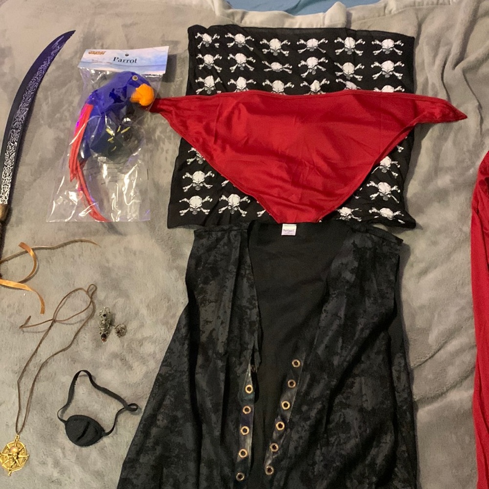 Men's Pirate Costume Set